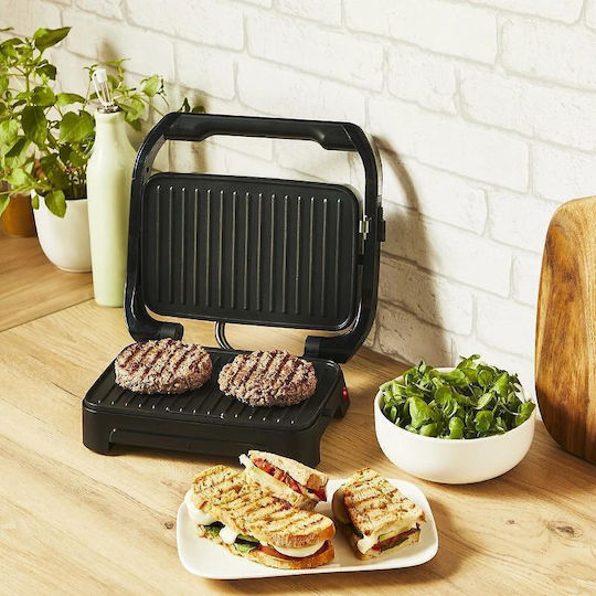 Tefal Τοστιέρα Γκριλιέρα 1000W Inox
