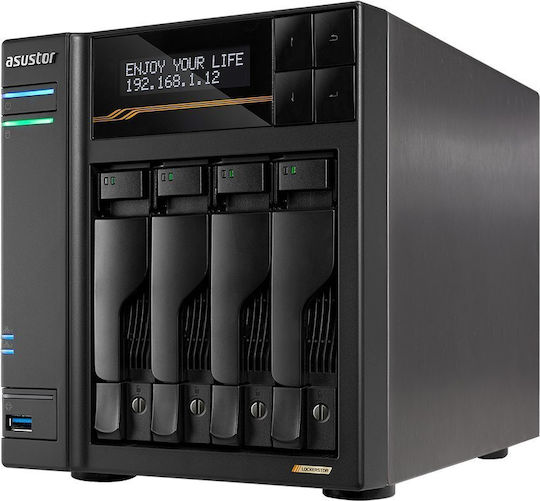Asustor AS6806T NAS Tower με 6 θέσεις για M.2 και 2 θύρες Ethernet