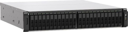 QNap TS-h2490FU-7232P-64G NAS Rack με 24 θέσεις για SSD και 2 θύρες Ethernet
