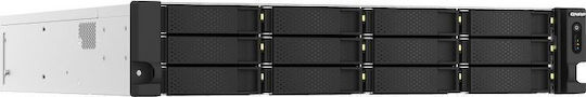 QNap TS-H1887XU-RP-E2336-32G NAS Rack με 18 θέσεις για HDD/SSD και 2 θύρες Ethernet
