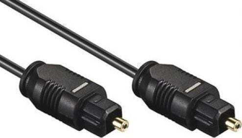 Techly Cablu Audio Optic TOS masculin - TOS masculin Negru 1m (ICOC DAC-301)