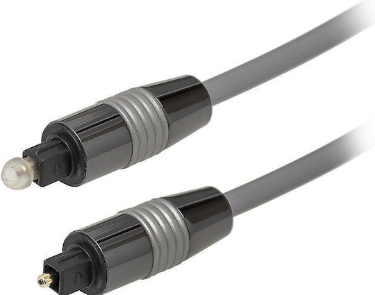 Blow Cablu Audio Optic TOS masculin - TOS masculin Gri 1m (DM-2149)