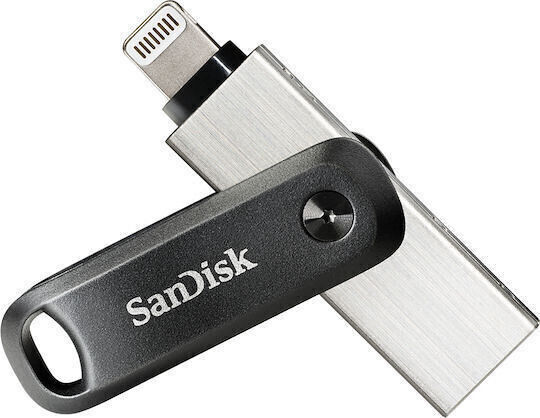 Sandisk iXpand 256GB USB 2.0 Stick με σύνδεση USB-C & Lightning