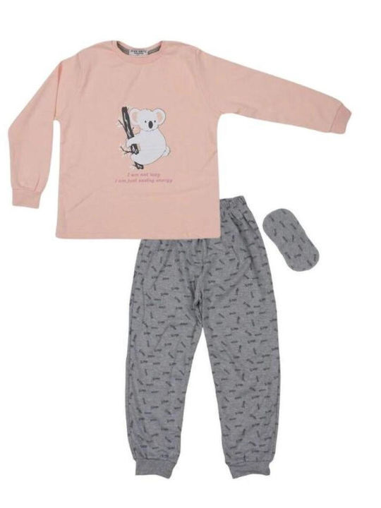 Evita Kids' Pajamas Winter Pink