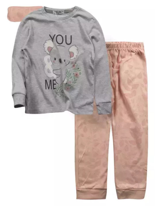 Evita Kids' Pajamas Winter Gray