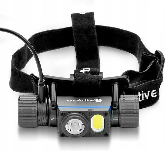 everActive Pro Φακός Κεφαλής LED με Μέγιστη Φωτεινότητα 2000lm