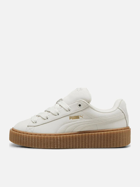 Fenty Creeper Phatty Sneakers Warm White-puma Gold-gum