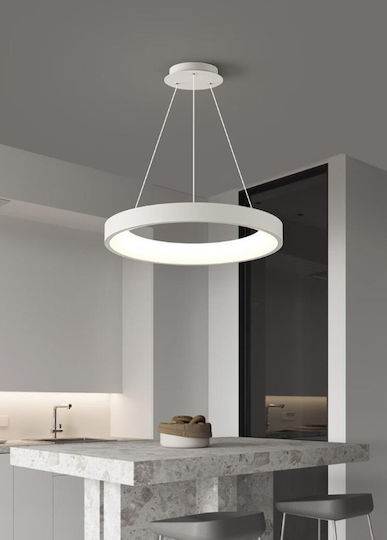 ArkoLight Pendant Light White 50x50cm