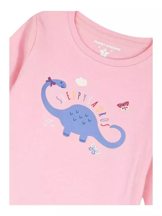 Energiers Kids' Pajamas Winter Multicolored Sleepysauros