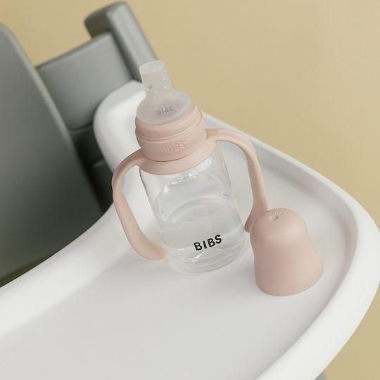Bibs Lern-Trinkflasche Kunststoff mit Griffen Rosa für 6m+m+ 150ml