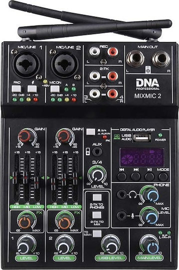 DNA MIXMIC 2 48 XLR Inputs & Bluetooth