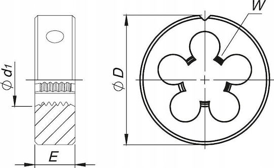 Fanar Nut Unf 3/4-16 Din-22568 2a HSS 800