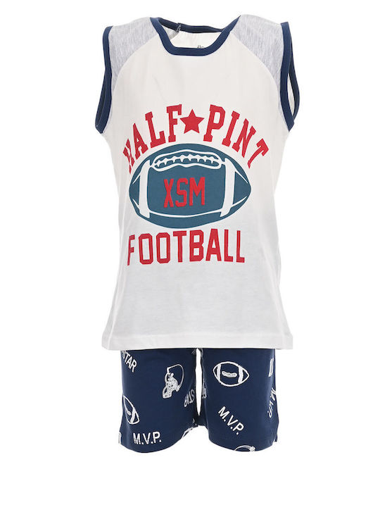 Hashtag Kids' Pajamas Summer white