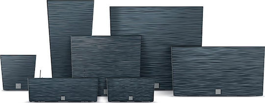 Iliadis Furu Case Planter Box Plastic Gray 58x18x50cm.