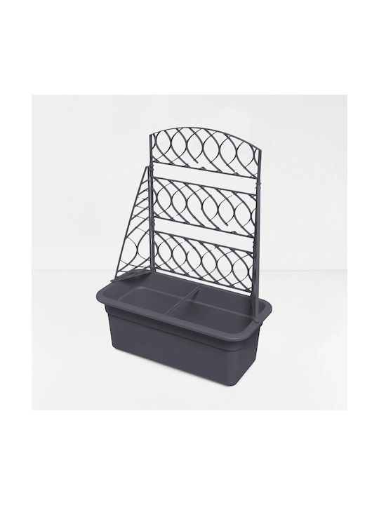 Prosperplast Planter Box Plastic Gray Prosperplast Planter Box Plastic Gray