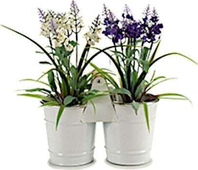 Ibergarden Pot Metallic 10.3x10.3x20cm.