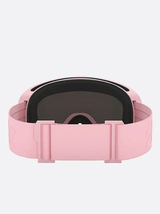 Bliz Ski & Snowboard Goggles Kids Pink with Lens in Pink Color