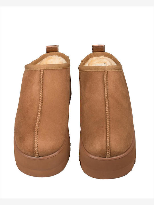 Winter Women's Slippers Brown