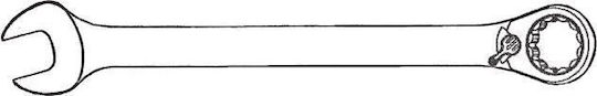 Teng Tools Ratchet Combination Wrench 24mm 109721407