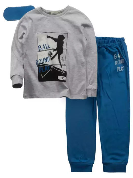 Hashtag Kids' Pajamas Winter Gray