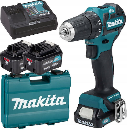 Makita DF332DSME Percussive Drill Driver Battery Brushless 10.8V 2x4Ah