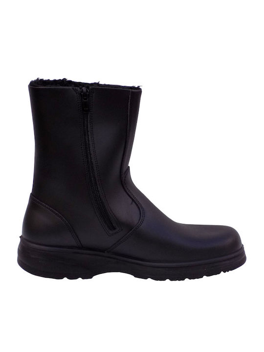 Lässige Herrenstiefel Wasserdicht Schwarze