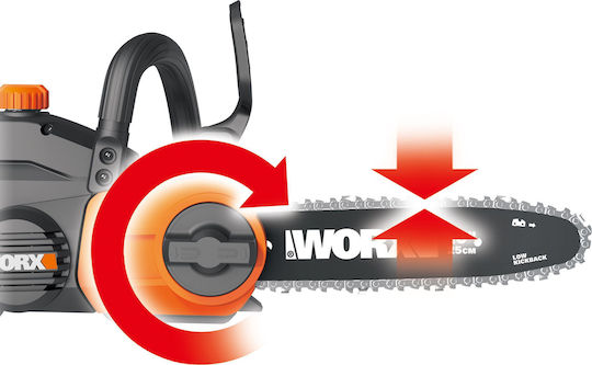 Worx Кастрене 2.8кг с шина 25см