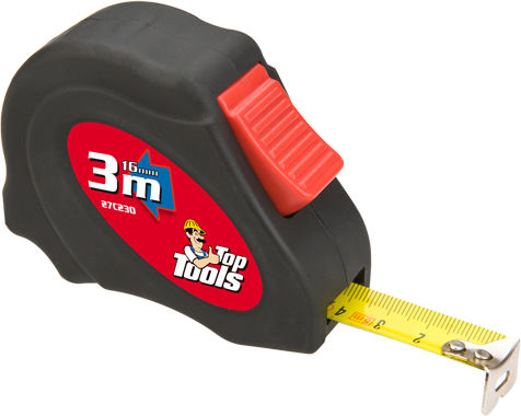 Top Tools Μετροταινία 3m