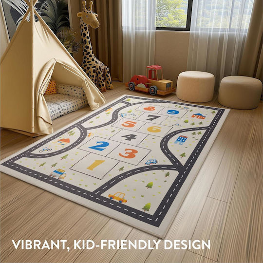 Navaris Kinder Teppich Mehrfarbig 160x120cm