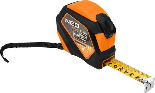 Neo Tools Tape Measure with Magnet 25mm x 10m