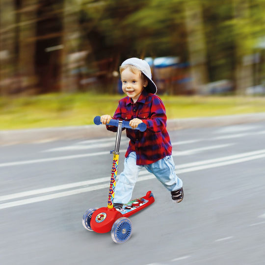 AS Patinetă Copii Spidey cu 3 Roți pentru 3+ Ani Multicoloră