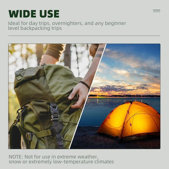 Cort Automatic Camping Igloo Tent Brown for 4 People 210x210x135cm