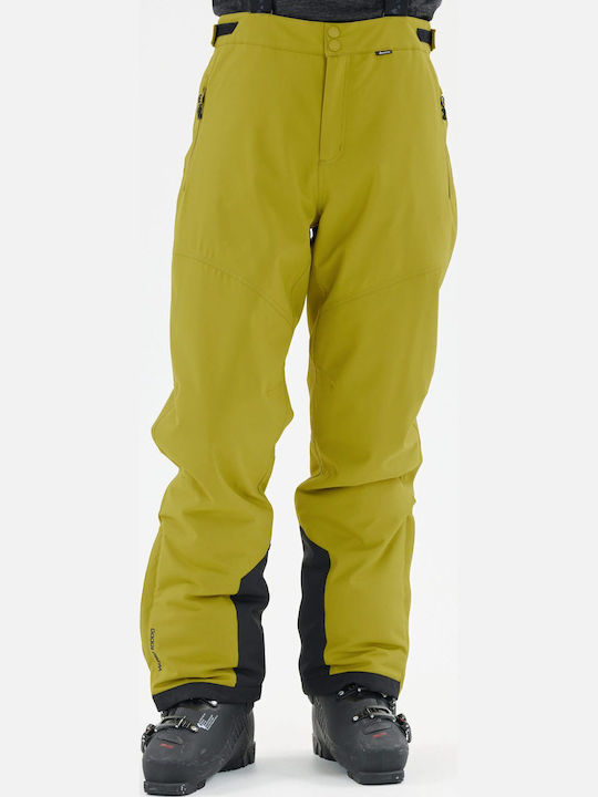Whistler W233208-3254 Men's Trousers for Ski & Snowboard Yellow