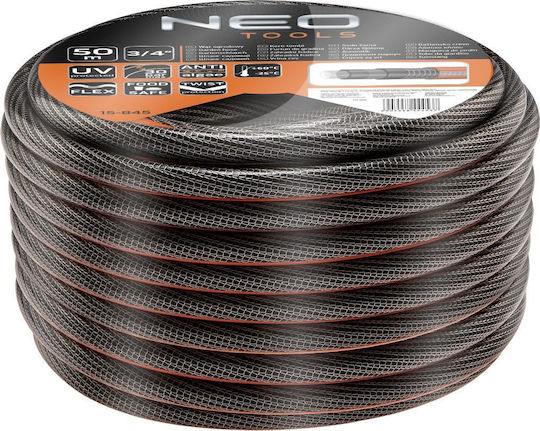 Neo Tools Furtun de grădină Udare Professional 3/4" 50m