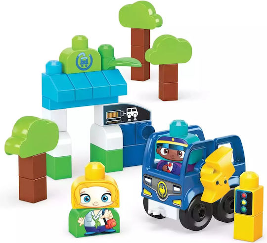 Mega Bloks Cuburi de Construit Pentru 1.5+ Ani 34 Bucăți