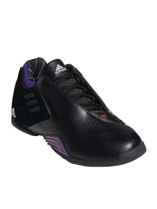 T-Mac 3 Restomod Χαμηλά Μπασκετικά Παπούτσια Core Black / Team Colleg Purple / Team Collegiate Red