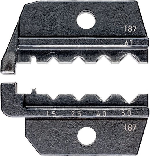 Knipex 97 49 61 Μήτρα Πρεσαρίσματος Κυλινδρικών Σωληνωτών Ακροδεκτών Harting