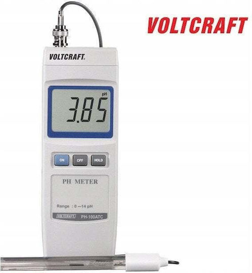 Voltcraft Ph-100 Atc Ph Meter Factory Calibration Uncertified 101145