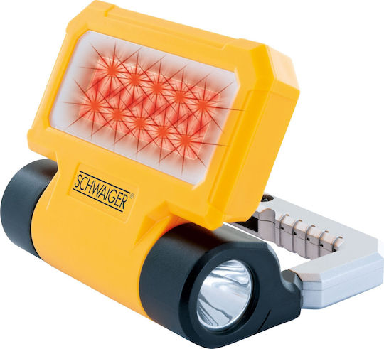 Schwaiger Προβολέας Εργασίας Επαναφορτιζόμενος LED IP44 Διπλής Λειτουργίας με Φωτεινότητα έως 300lm