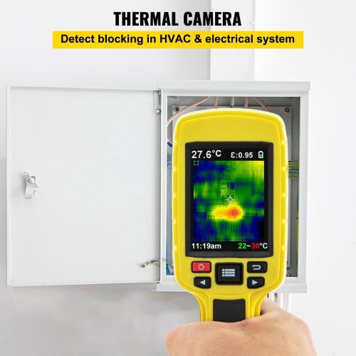 Vevor YHW3600PIXELSR71KV0 Handheld Thermal Camera mit Bildschirm 2.8" für Temperaturen von -20°C bis 500°C