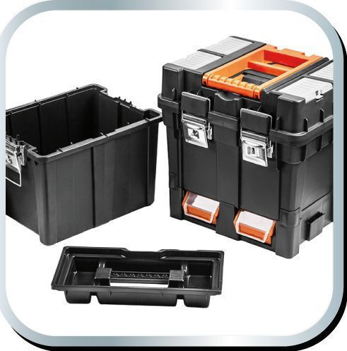 Neo Tools 84-115 Tool Storage Metallic Wheeled Box W49.5xD36xH70cm 421682