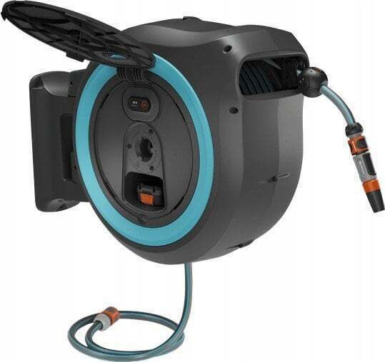 Gardena Powerroll Xxl Αυτόματη Ανέμη Ποτίσματος Τοίχου με Λάστιχο 40m