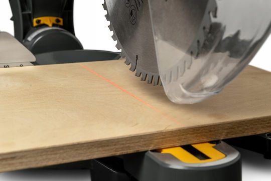 Smart 365 Mitre Saw Фугопила Ток с Мощност 2000W, Лазерно Ръководство, Диаметър на Диска за Рязане 305мм & Скорост на Рязане 4500обороти в минута