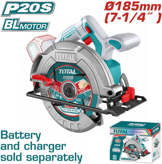 Total Circular Saw 20V 1x5Ah