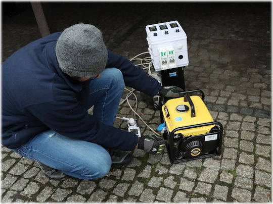 Delta Generator Gasoline Two-stroke with Handle