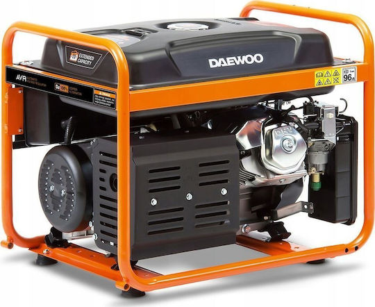 Daewoo Τριφασική Γεννήτρια Βενζίνης Τετράχρονη με Αυτόματη Μίζα και Μέγιστη Ισχύ 6kVA