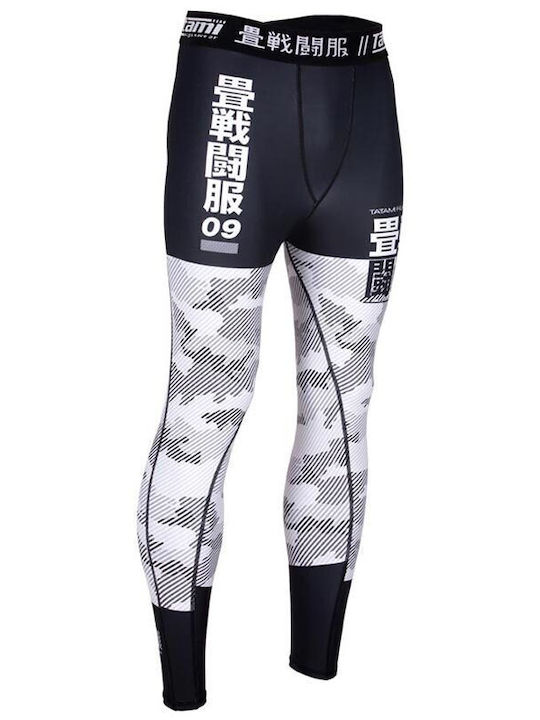 Tatami Fightwear Lung Bărbați Legginguri Arte Marțiale Alb