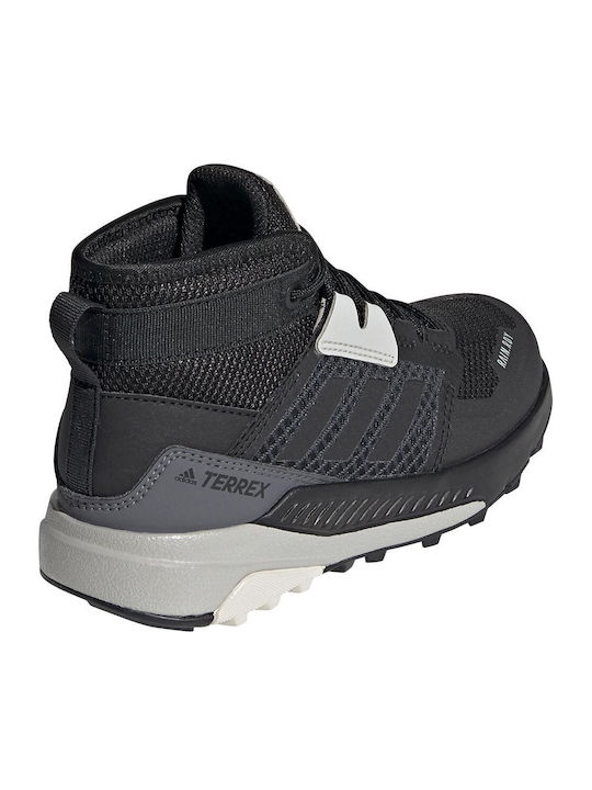 Kids Waterproof Hiking Boots Terrex Trailmaker Mid Rain.Rdy Core Black / Aluminium