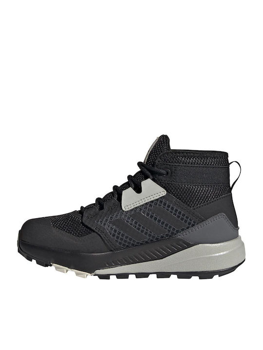 Kids Waterproof Hiking Boots Terrex Trailmaker Mid Rain.Rdy Core Black / Aluminium