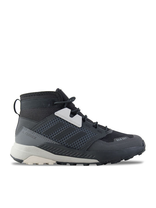 Kids Waterproof Hiking Boots Terrex Trailmaker Mid Rain.Rdy Core Black / Aluminium